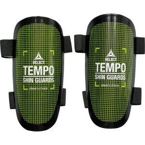 Щитки футбольні SELECT SHIN GUARD TEMPO v25 чорний, зелений M (зріст до 170см) (647840-141)