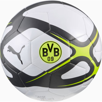 М'яч футбольний Puma BVB CULTURE Ball білий, чорний, жовтий 5 (084746-04)