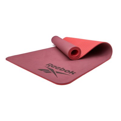 Двосторонній килимок для йоги Reebok Double Sided Yoga Mat червоний Уні 176 х 61 х 0,6 см