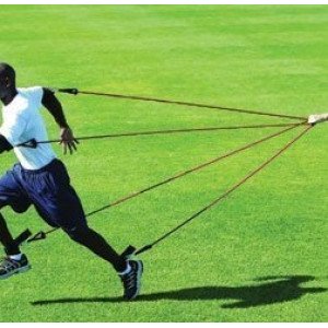 Еспандер спринтерської швидкості Meta Sprinter Resistance Tube коричневий Уні OFSM