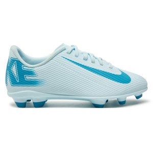 Бутси Nike JR VAPOR 16 CLUB FG/MG білий, блакитний Діт 34 (US 2.5Y)