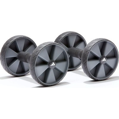 Ролики для пресу Adidas Core Rollers чорний One Size