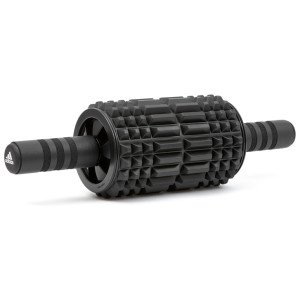 Ролик для фітнесу Adidas Foam Ab Roller чорний Уні 44 x 12,8 x 12,8 см