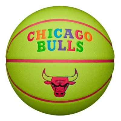 М'яч баскетбольний Wilson NBA TEAM NEON BSKT CHI BULLS size 7