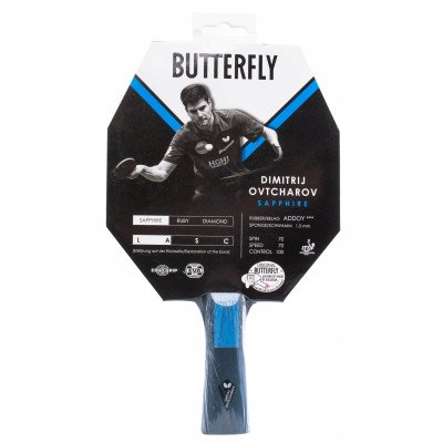 Ракетка для настільного тенісу Butterfly Ovtcharov Sapphire 85222