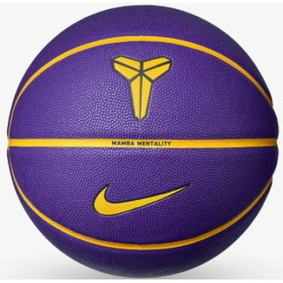 М'яч баскетбольний Nike ALL COURT 8P K BRYANT DEFLATED COURT PURPLE/GOLD/BLACK size 7