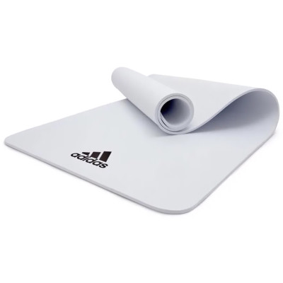 Килимок для йоги Adidas Yoga Mat білий Уні 176 х 61 х 0,8 см