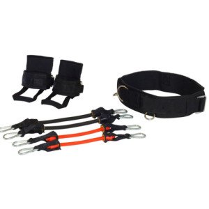 Еспандер-підсилювач стрибка Meta Elite Vertical Jumping System чорний, червоний Уні OFSM