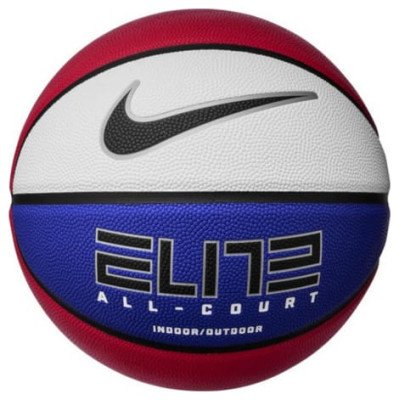 М'яч баскетбольний Nike ELITE ALL COURT 8P 2.0 DEFLATED white/blue/red size 7 (N.100.4088.619.07)