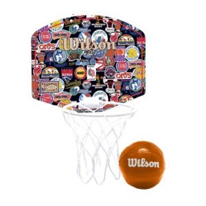 Набір баскетбольний Wilson NBA TEAM RETRO MINI HOOP