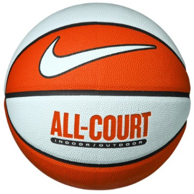 Мяч баскетбольный Nike EVERYDAY ALL COURT 8P DEFLATED ORANGE/BLACK size 7