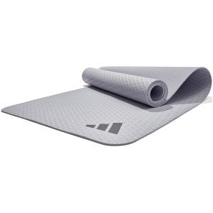 Килимок для йоги Adidas Yoga Mat сірий Уні 173 х 61 х 0,4 см