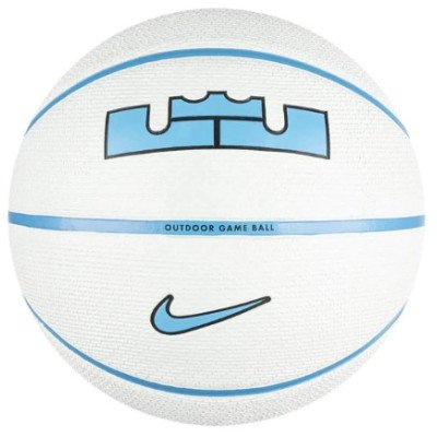 М'яч баскетбольний Nike PLAYGROUND 2.0 8P L JAMES DEFLATED PHANTOM/UNIVERSITY BLUE/BLAC size 7 (N.100.4372.086.07)