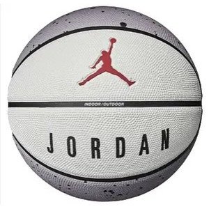М'яч баскетбольний Nike JORDAN PLAYGROUND 2.0 8P DEFLATED CEMENT GREY/WHITE/BLACK/FIRE RED size 5