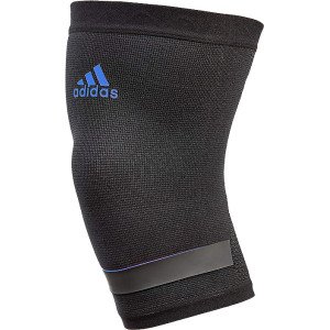 Фіксатор коліна Adidas Performance Knee Support чорний, синій Уні S