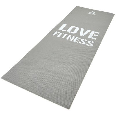 Килимок для фітнесу Reebok Fitness Mat сірий Уні 173 х 61 х 0,4 см