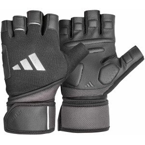 Рукавички для тренінгу Adidas Wrist Wrap Training Gloves чорний Уні XS