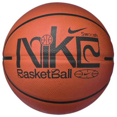 М'яч баскетбольний Nike EVERYDAY PLAYGROUND 8P GRAPHIC DEFLATED AMBER/BLACK/BLACK/WHITE size 6