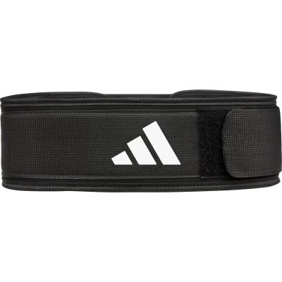 Пояс для важкої атлетики Adidas Essential Weightlifting Belt чорний M (82,5-92 см)
