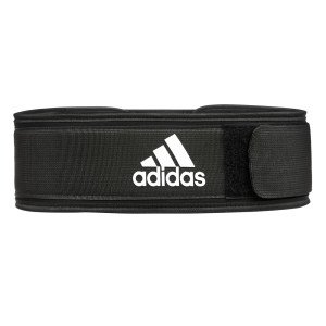 Пояс для важкої атлетики Adidas Essential Weightlifting Belt чорний Уні XL (94 - 120 см)