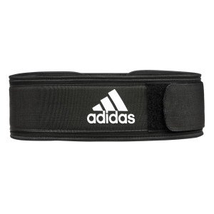 Пояс для важкої атлетики Adidas Essential Weightlifting Belt чорний Уні XS (62-75 см)