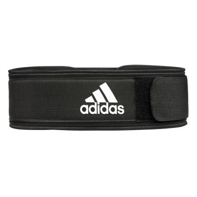 Пояс для важкої атлетики Adidas Essential Weightlifting Belt чорний Уні XS (62-75 см)