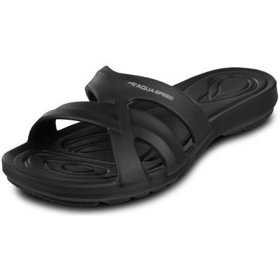 Шльопанці Aqua Speed PANAMA 9871 чорний Жін 42