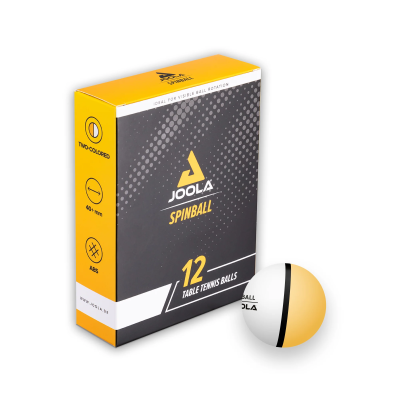 Набір м’ячів для настільного тенісу Joola Spinball 40+ (12 шт.) 42185