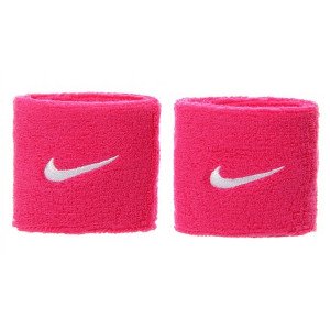 Напульсник Nike SWOOSH WRISTBANDS 2 PK VIVID PINK/WHITE рожевий Уні OSFM