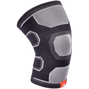 Фіксатор коліна Adidas Knee Support чорний Уні M