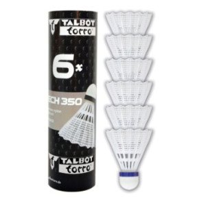 Волани Talbot Tech 350 Shuttle white, MEDIUM 6шт. (479102)