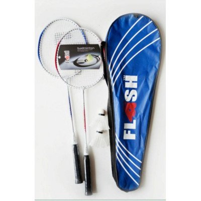 Набір для бадмінтону Flash Badminton racket set DB-120 (2 ракетки+2волана+чохол на блискавці) (DB-120)
