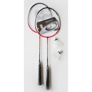 Набір для бадмінтону Flash Badminton racket set B-121 (2ракетки+2волана+ чохол прозорий) (B-121)