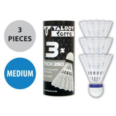 Волани Talbot Tech 350 Shuttle white, MEDIUM 3шт. (479112)