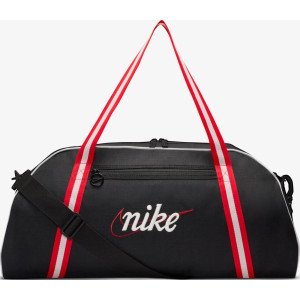 Сумка Nike W NK GYM CLUB - RETRO 24L чорний, білий, червоний Жін 33 x 51 x 23 см (DH6863-015)