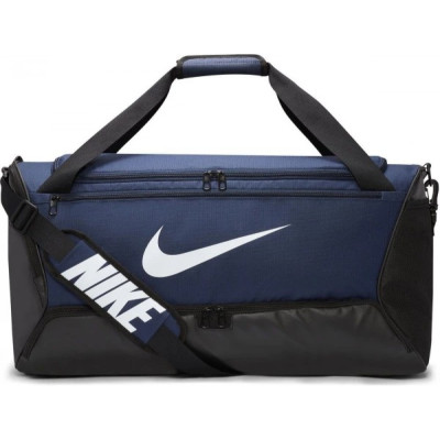 Сумка Nike NK BRSLA M DUFF - 9.5 60L синій, чорний Уні 63,5х30,5х30,5 см