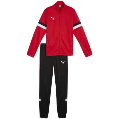Костюм спортивний PUMA teamRISE Tracksuit Jr червоний, чорний Діт 176 см