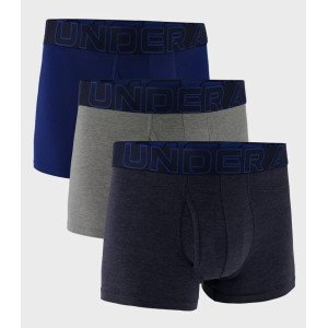 Труси UA Underwear Boxers UA PERFORMANCE COTTON - SOLID 3 3PK синій SM