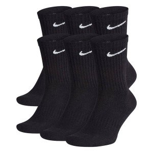 Шкарпетки Nike U NK EVERYDAY CUSH CREW 6PR-BD чорний Уні 46-50