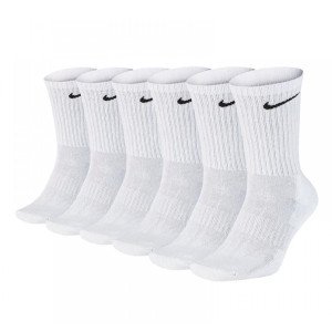 Шкарпетки Nike U NK EVERYDAY CUSH CREW 6PR-BD білий Уні 38-42