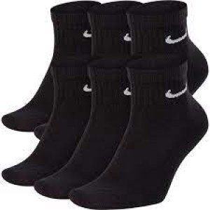 Шкарпетки Nike U NK EVERYDAY CUSH ANKL 6PR-BD чорний Уні 34-38