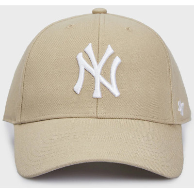 Кепка 47 Brand MLB NEW YORK YANKEES бежевий Уні OSFM