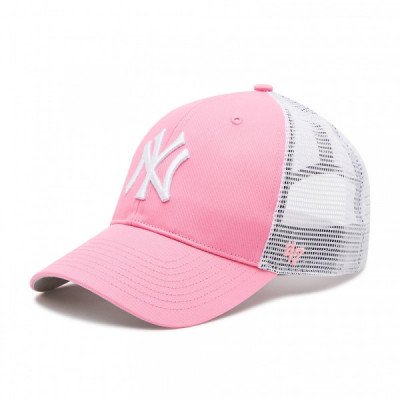 Кепка-тракер 47 Brand NY YANKEES ROSE BRANSON MESH рожевий, сірий Уні OSFA