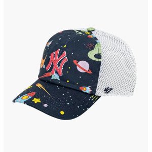 Кепка-тракер 47 Brand NEW YORK YANKEES SPACE DINO синій, білий Діт One Size