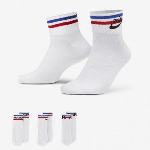 Шкарпетки Nike U NK NSW EVERYDAY ESSENTIAL AN 3PR білий Уні 46-50 (DX5080-100)