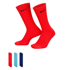 Шкарпетки Nike U NK EVRY PLUS CUSH CREW 3PR мультиколор Уні 42-46