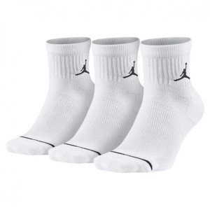 Шкарпетки Nike U J ED CUSH POLY ANKLE 3PR 144 білий Уні 46-50