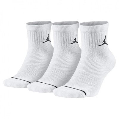 Шкарпетки Nike U J ED CUSH POLY ANKLE 3PR 144 білий Уні 46-50