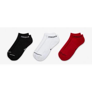 Шкарпетки Nike U J ED CUSH POLY NS 3PR 144 червоний, білий, чорний Уні 46-50