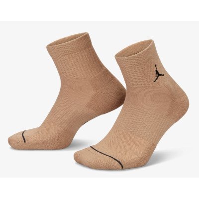 Шкарпетки Nike U J ED CUSH POLY ANKLE 3PR 144 бежевий, коричневий, фіолетовий Уні 38-42